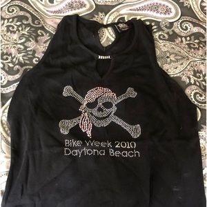 Sleeveless MC Pirate tank top